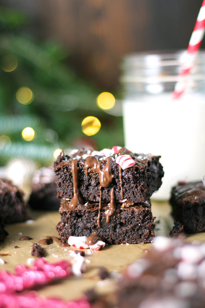 Fudgy Peppermint Mocha Brownies Modern Farmhouse Eats