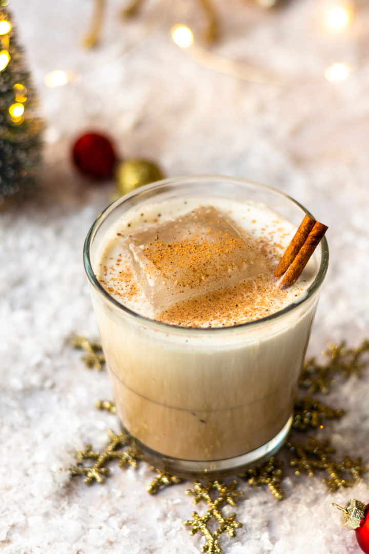 Brandy Eggnog White Russian - Modern Farmhouse Eats