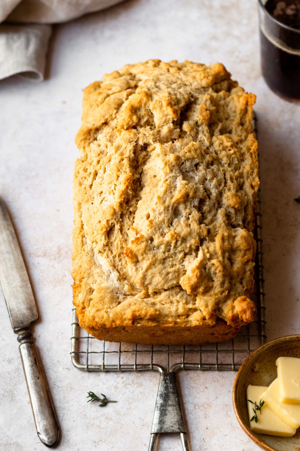 Easy Buttery Beer Bread - Modern Farmhouse Eats