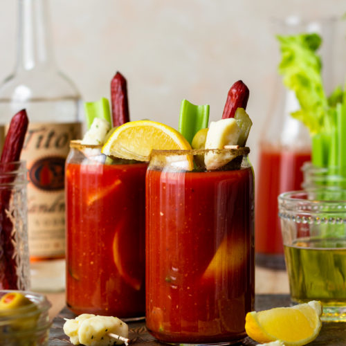 Bloody Mary Pitcher Recipe - Bloody Mary Party Mix For 15-20 Servings