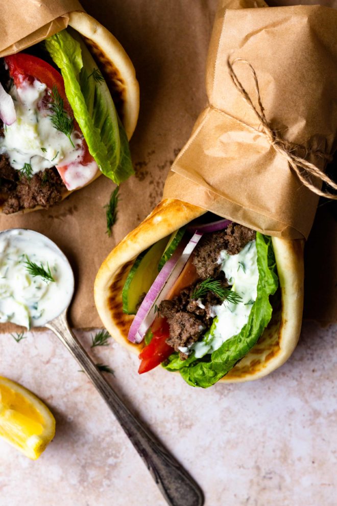 Cheater Beef Gyros - Belly Full