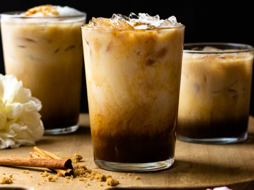 Pumpkin Cream Cold Foam (Starbucks Copycat) - Modern Farmhouse Eats