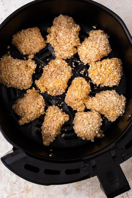 naked chicken nuggets air fryer