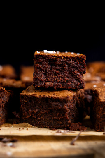 Fudgy Brown Butter Sourdough Brownies Modern Farmhouse Eats